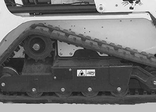 wearing prematurely. NOTE: The wear of track rollers vary with the working conditions and different types of soil conditions.