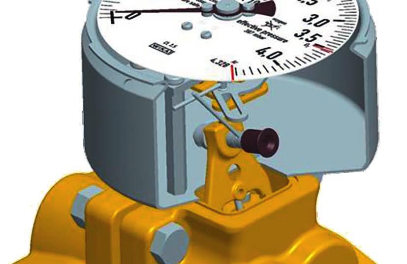 Span adjustment The measuring span of the differential pressure gauge can, depending on the particular measuring cell used, be adjusted within the measuring range limits given in the previous