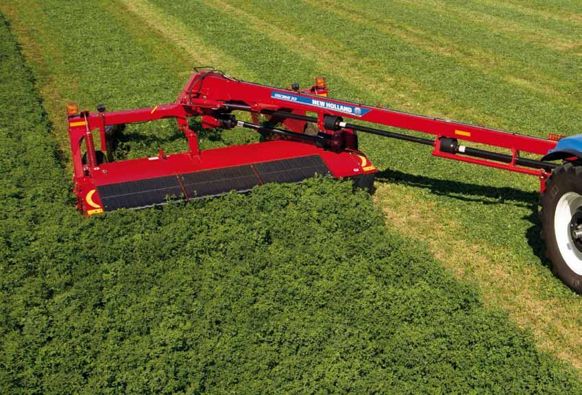 2 3 MODEL OVERVIEW THE DEFINITION OF DISC MOWER-CONDITIONERS New Holland is well-known for its expertise in hay equipment, and the company s experience and leadership with Discbine disc
