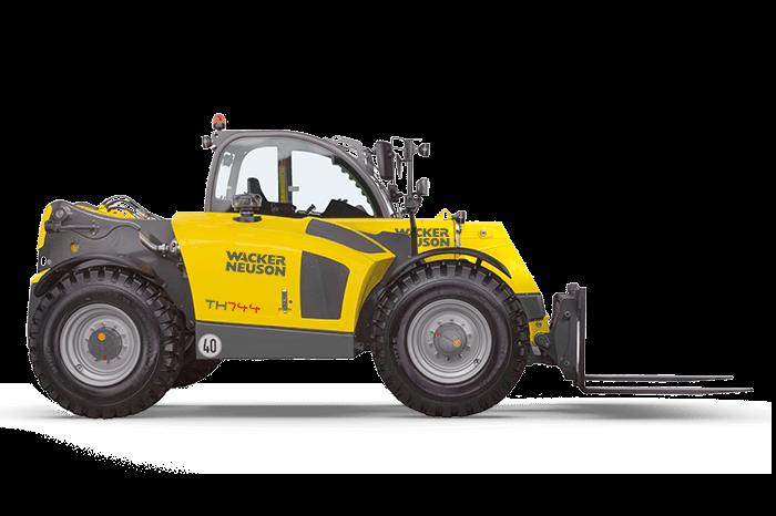 TH744 Telehandler everything under control in one hand The multifunctional joystick of the TH744 is a true all-rounder it controls 16 functions.