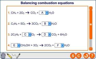 Combustion equations 20
