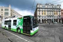 CAGLIARI (IT) - CTM 12m Battery-Trolley 4 Voosloh/VanHool and 2 Solaris Trollino T12 Line 5 ZeEUS, stared operations Operational conditions Typology: City centre suburban (seafront road), moderate