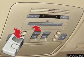 The HomeLink compatible transceiver in your vehicle has 3 buttons which can be programmed to operate 3 different devices.