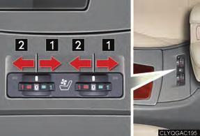 Topic 5 Driving Comfort Type A Type B Seat Heaters and Ventilators (If Equipped)