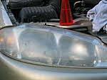 Headlamp restoration Smoothes and restores optical clarity to all plastic surfaces.