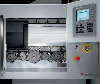 milling allows to optimize the dynamic behavior of the machine in the various working conditions through 5 sophisticated