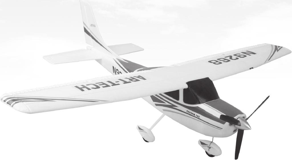 210*285mm CESSNA-182 Brushless version Remote Control Model Airplane OPERATING MANUAL It is necessary to do
