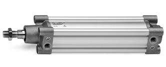 INTERNATIONAL STANDARD CYLINDERS > PNEUMATIC ACTUATION 2019 Series 63 cylinders - profile, double-acting Versions: 63MP2... and 63LP2.