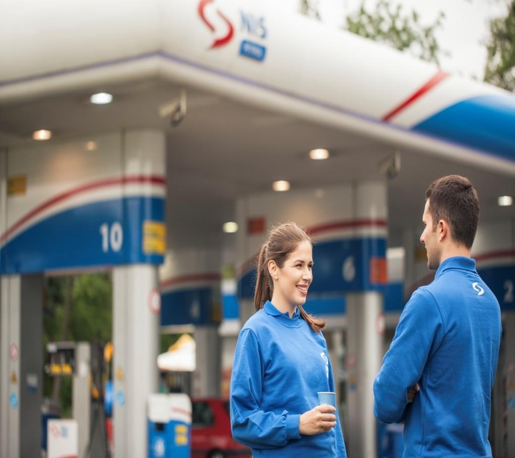 NIS in Q3 2017 Sales and Distribution Start of G-Drive premium fuel sales at NIS Petrol refuelling stations (84 refuelling stations) Loyalty programme Together on the Road introduced in Bulgaria and