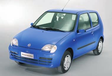 600 it a SEICENTO 600 With the New Panda taking most of the limelight, early 2004 saw a revised Fiat Seicento range released, with new interiors and a very slightly changed exterior.