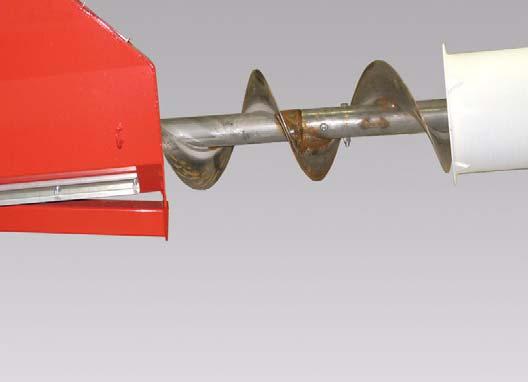 Install two / -0 UNF x 3-/ bolts through the flighting shaft connecting holes (Item ) [Figure 5]. Install / lock nuts on the bolts and tighten.