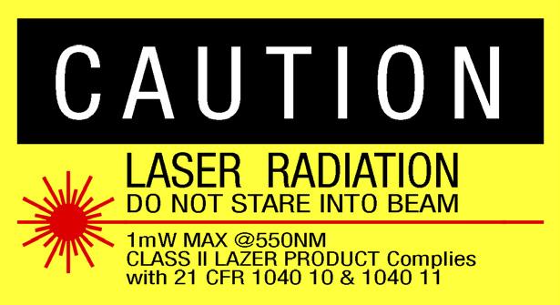 2km) away NEVER point any laser towards an aircraft or