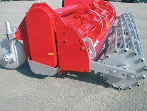 different trailing boards, depth control and rotors available, gives the user the possibility to apply it in many different purposes such as: Vegetable production, orchards, vineyards or normal
