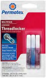 Threadlocker Gels High Gel OEM specified.
