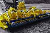 Combining discs and tines, it s said to be suited to processing large quantities of crop residue into heavier soils.