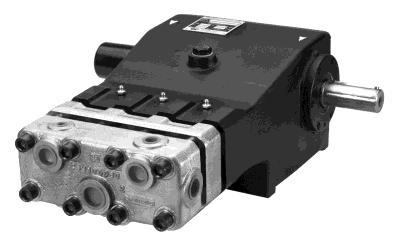 INLET 6024 12 GPM 100 TO 5000PSI 500 BORE 0.984 STROKE 2.480 320 OZ. 140 F 2 NPTF DISCHARGE PORTS (3) SHAFT DIAMETER (D-END) 1.772 WEIGHT 265 LBS. DIMENSIONS 31.4 X 24.0 X 17.