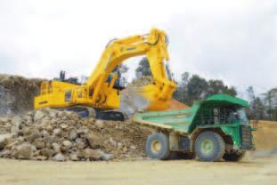 Powerful and Fuel Efficient Machine Achieved by Total Power Management -8 is equipped with the new Komatsu SAA12V140E engine that features clean, fuel efficient and powerful performance.