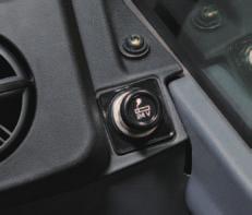 the left side of cab Slip-resistant plates Swing lock brake Thermal