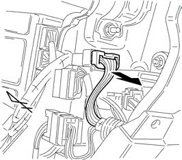 3-10) (k) Locate and disconnect the white 18P connector from the passenger side connector block area. (Fig. 3-11) Fig.