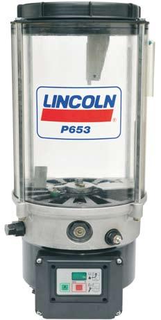 System Components P653 Reservoir Pump P653 Reservoir Pump The reservoir pump P653 is designed for compact rail lubrication systems that are intended for a minimal