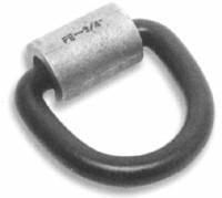 Page # 240 D-Rings W.L.L J-601 Recessed Zink Plated D-Ring / Rope Ring 5" long, 3-1/2"wide, & 3/8" deep N/R $6.
