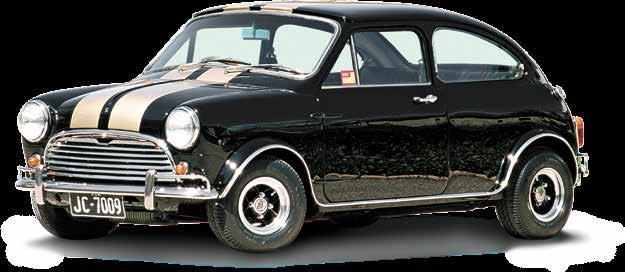 It was a tiny roadster based on chassis and mechanicals from the German Goggomobil micro car; with around 700 produced, the Dart became a