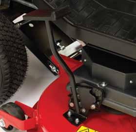 Footrests; Soft-Look Steering Wheel; Dual Headlights; Electromagnetic Clutch Decks 92 cm 102 cm 102 cm Height of Cut 30-80 mm 30-98 mm 30-98 mm 656 cc, Intek V-Twin Cylinder OHV with Oil Filter by