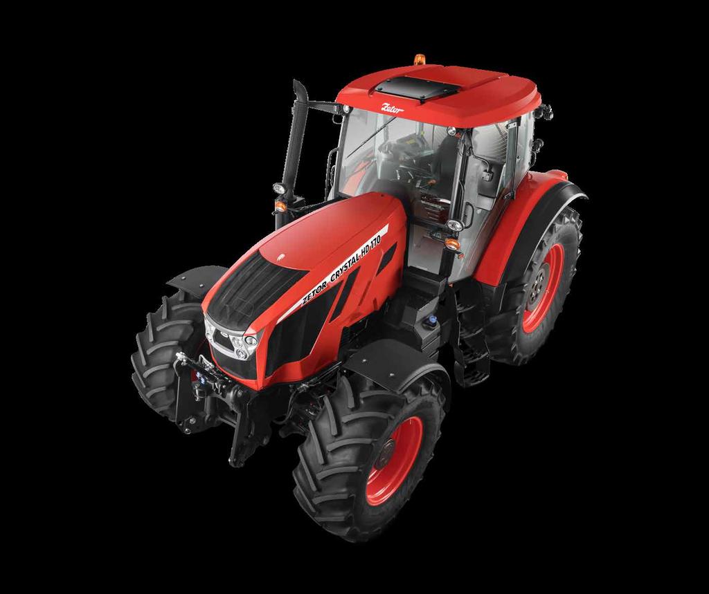 2 www.zetor.com 3 ZETOR CRYSTAL HD A TEAMMATE FOR HARD WORK ZETOR CRYSTAL HD represents the most powerful and the best-equipped tractor in ZETOR portfolio.
