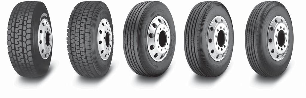 Highway, Trailer & Other Tires TY287 SY767 RY587 Original Equipment Tire for Isuzu NQR 05 On-Highway, Highway Line Haul, Trailer Position On-Highway / In-City, Low-Profile, All-Position On-Highway /