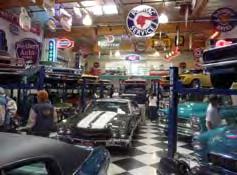 samples and a tour of their collection of fine restored muscle cars