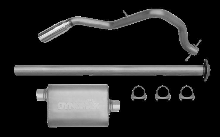 304 Stainless Steel spout on tailpipe Single - 2.
