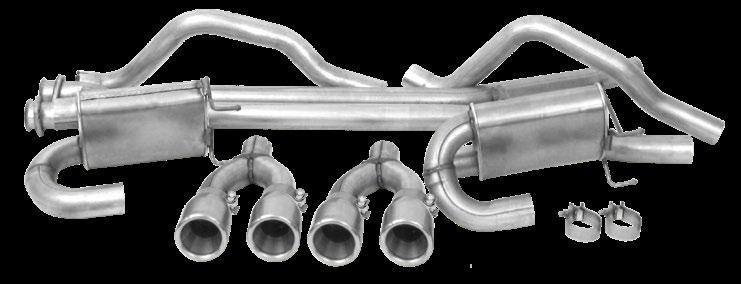 TORQUE Monte Carlo / Grand Prix / CHALLENGER Aluminized Steel Super Turbo Mufflers 2.5-in.