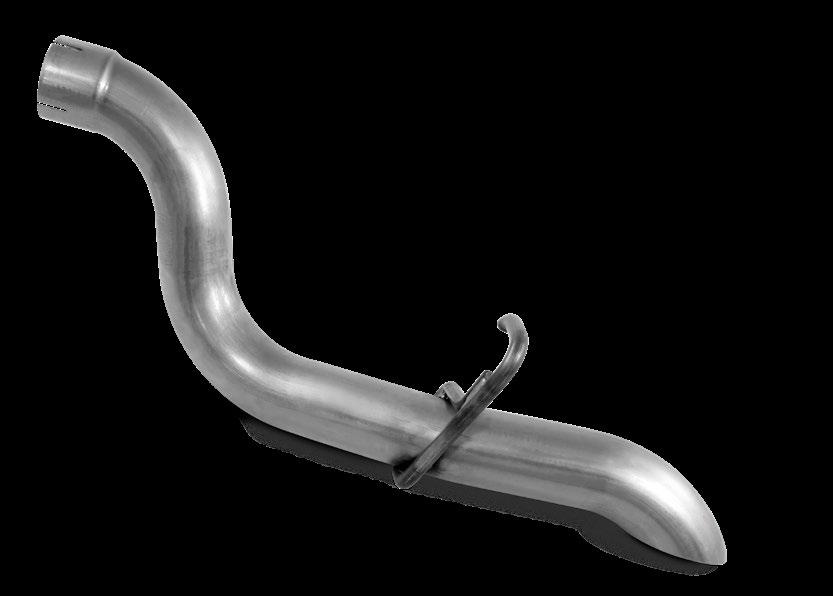 The Jeep JL Muffler Elimination Pipe is engineered to provide optimal ground clearance along with an improvement in horsepower & torque.