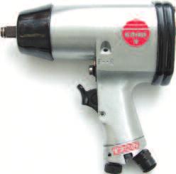 Free speed: 10,100rpm, forward: position 1 8,000rpm, position 2 9,100rpm, position 3 10,100rpm, reverse: 10,200rpm. Impact Wrench B7444 Suitable for production and assembly applications.