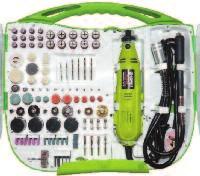 279 DIY POWER TOOLS Multi Purpose Power Tool 219-Piece The multi-tool includes a 1.1m flexible drive making it ideal for small DIY and craft jobs such as drilling, polishing, grinding and engraving.