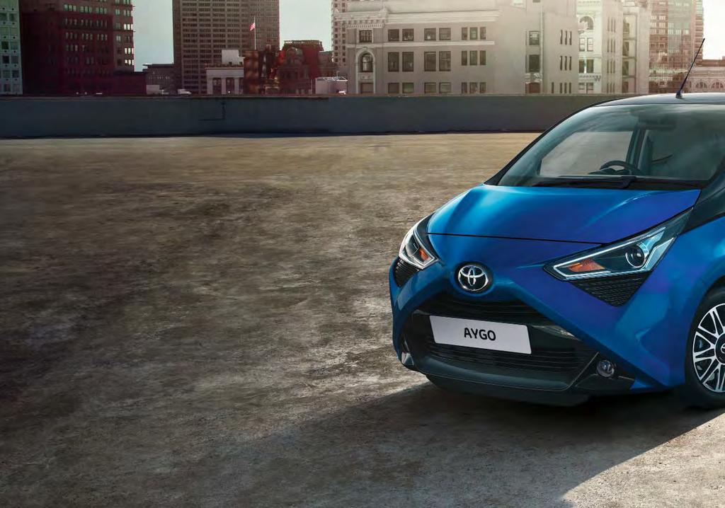 AYGO X-CLUSIV With a choice of Bi-tone colours, Toyota Safety Sense package, Smart Entry &
