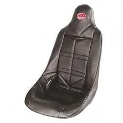 5 Economy Drag Seat Cover Black Nylon KI16401 17.