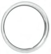 Centre Cap Part # WV5503 Fits 01 Series Only Stainless Trim Rings Highly polished