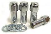 H Closed End, Set Of 4 TLC7607-4 12mm x 1.50 R.H Closed End, Set Of 4 Magnum Wheel Nuts These Magnum shotgun shell style wheel nuts are high quality triple plated chrome finish.