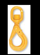 Swivel safety hook with ball bearing BKLK / BKL without ball-bearing tonnes* For chain size mm Dim. in mm L B C1/C2** E F G H Weight appr. kgs BKLK-6-10 1.