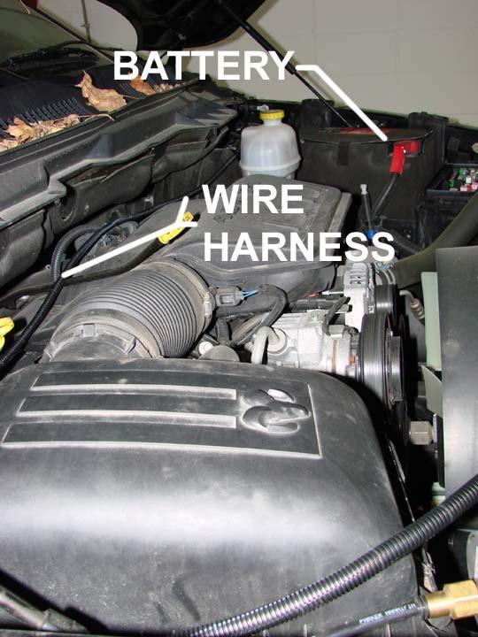 STEP 12: LEAK CHECK AND SECURE Check all wire and air lines to ensure they are away from direct heat and sharp edges. Secure items to the vehicle with zip-ties.
