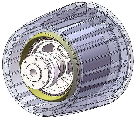 A. Inner rotor design with good tightness. Level of protection: IP54 B.