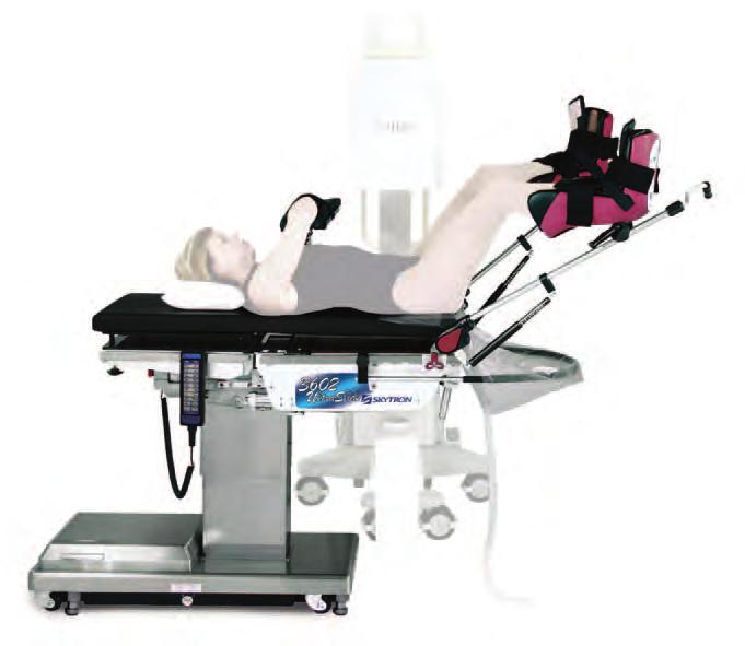 Removable Back and Leg Sections Enhance Imaging Flexibility Removable Back Section Removable Leg
