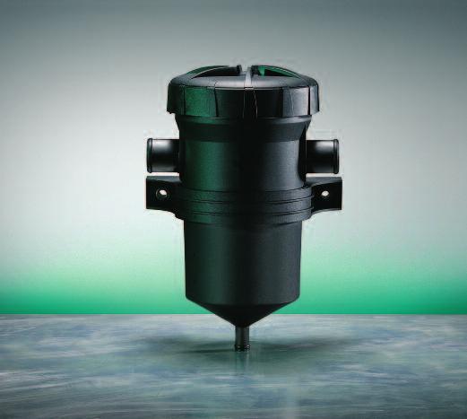 ProVent 400 The ProVent 400 is a compact crankcase ventilation system for engines up to 500 kw and is characterised by the following advantages: Up to 400 l/min blow-by gas Very compact design