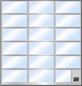 hardened glass are available. Alternative window solutions With sandwich bottom panel.
