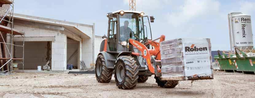 e-generation of wheel loaders has been developed.