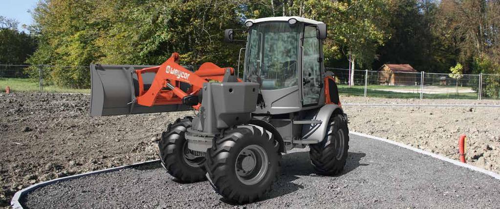 e-generation of wheel loaders has been developed.