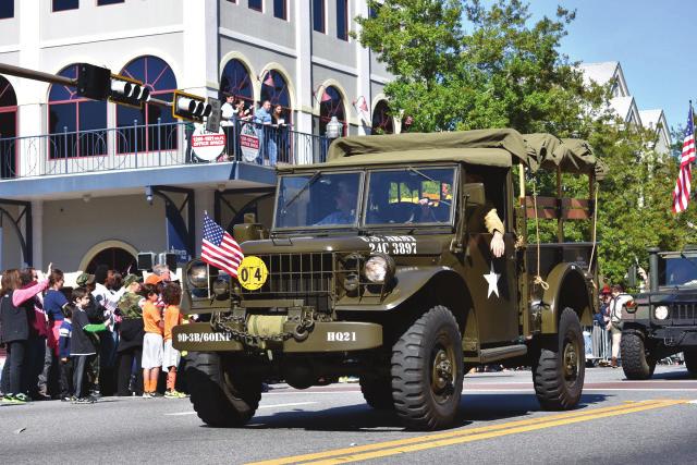 Bill Grimes brought his M151 Jeep.