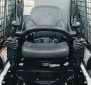 More Operator Comfort The optional, fully-adjustable suspension seat allows comfortable all-day operation.