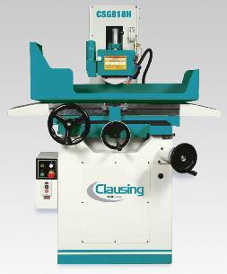 Clausing Precision Manual Surface Grinders Precision Manual Surface Grinders with Table Sizes: 6" x 18" & 8" x 18" Standard Features.